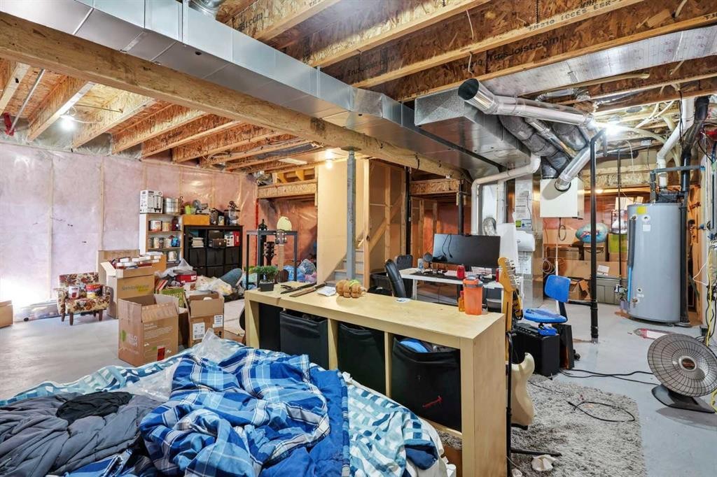3204 Abbott Crescent Sw, Edmonton, AB - Indoor Photo Showing Basement