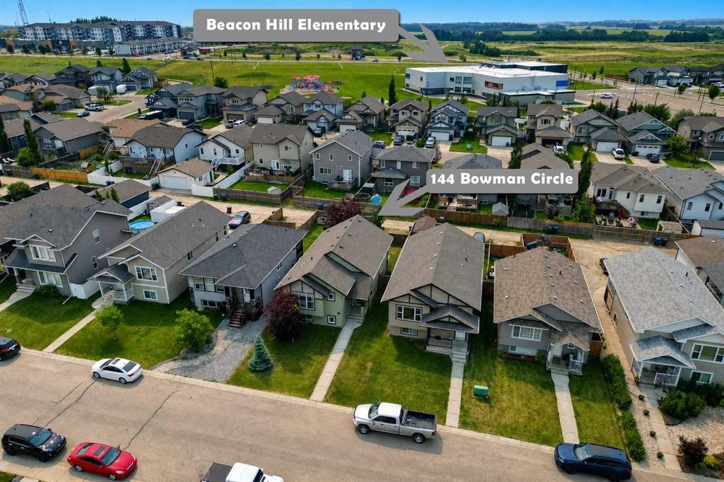 144 Bowman Circle, Sylvan Lake, AB - Outdoor With View