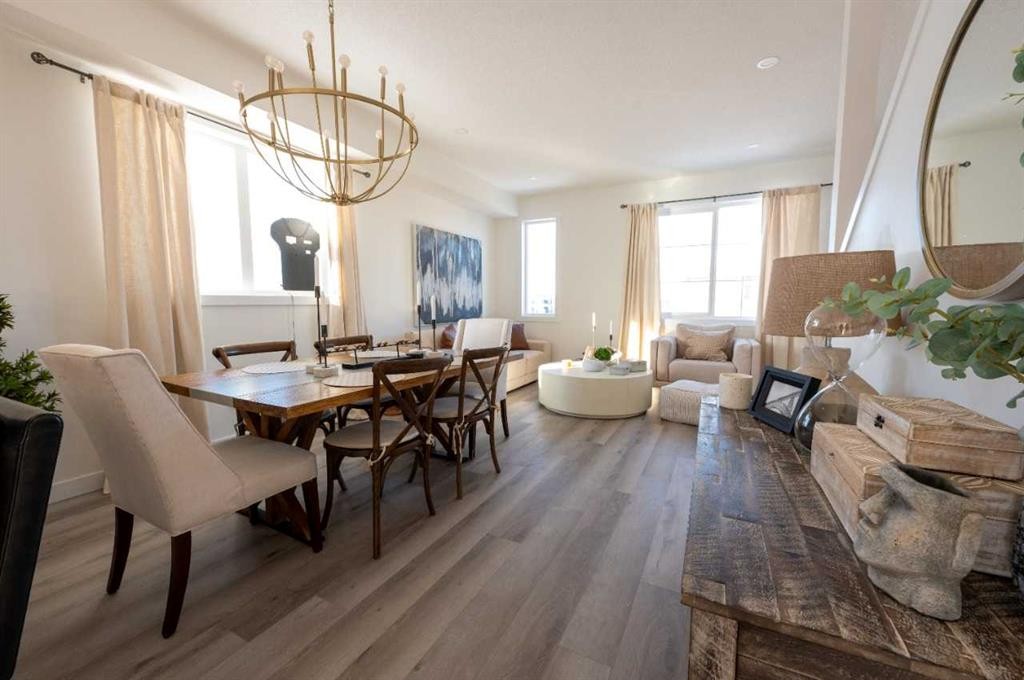 212-75 Cornerstone Row Ne, Calgary, AB - Indoor Photo Showing Dining Room