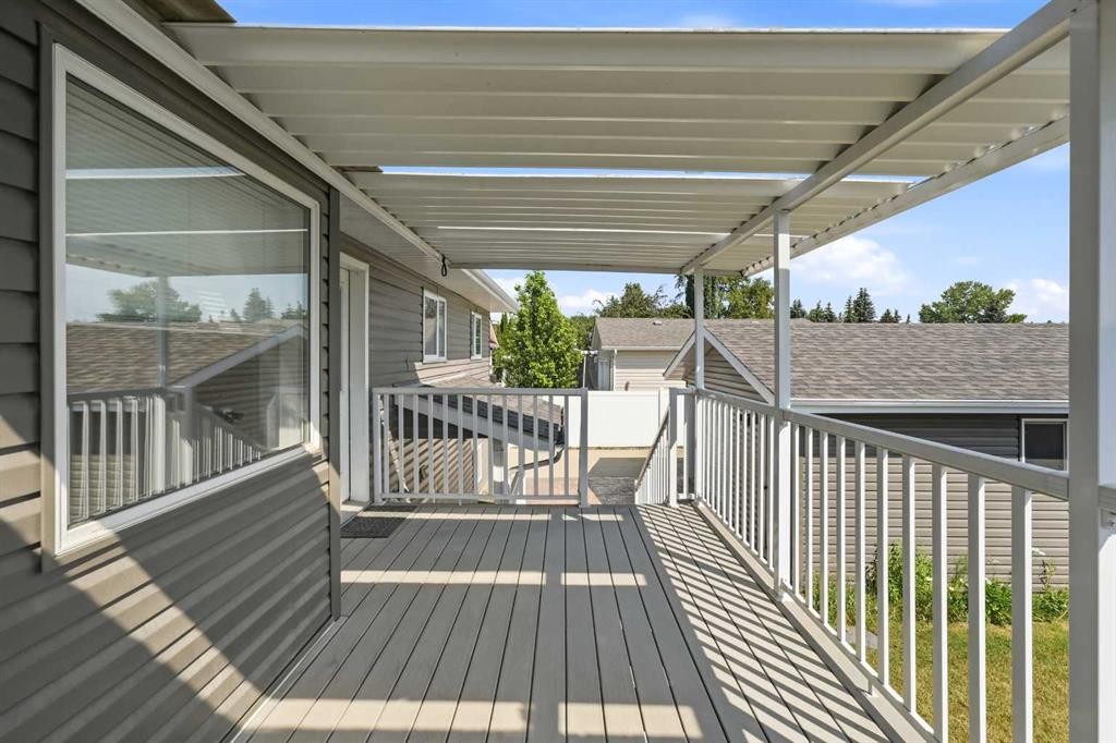 90 Duncan Crescent, Red Deer, AB - Outdoor With Deck Patio Veranda With Exterior