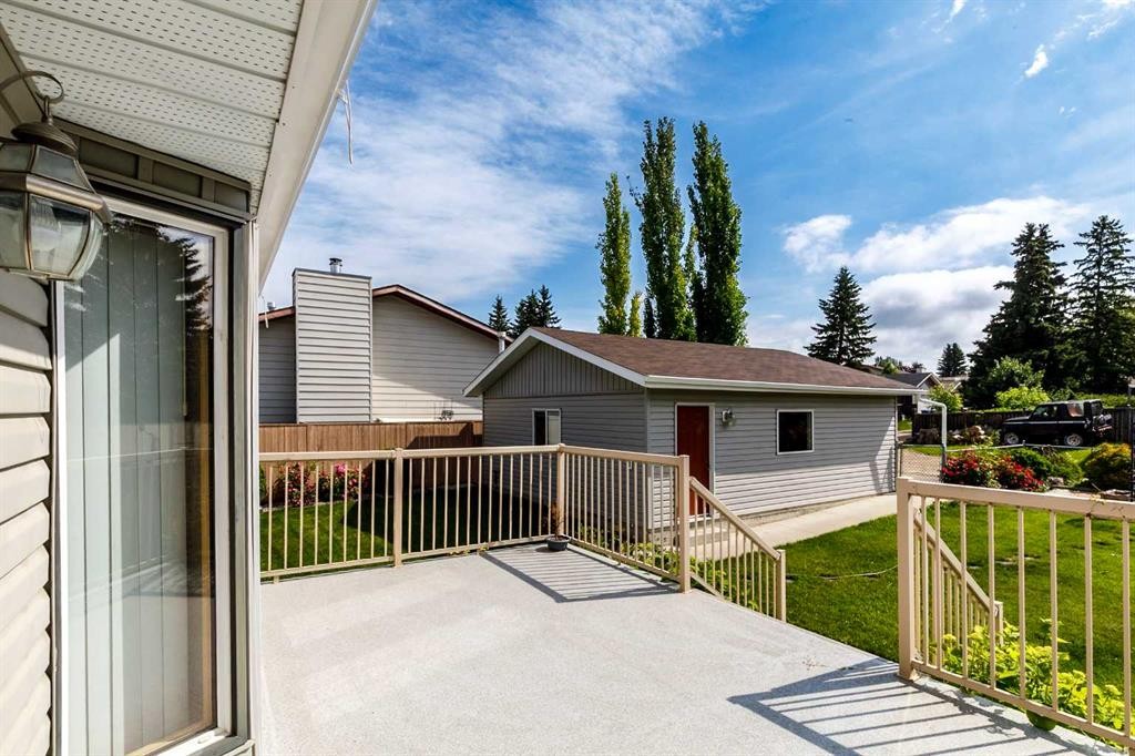 88 Mccullough Cresent, Red Deer, AB - Outdoor With Deck Patio Veranda With Exterior