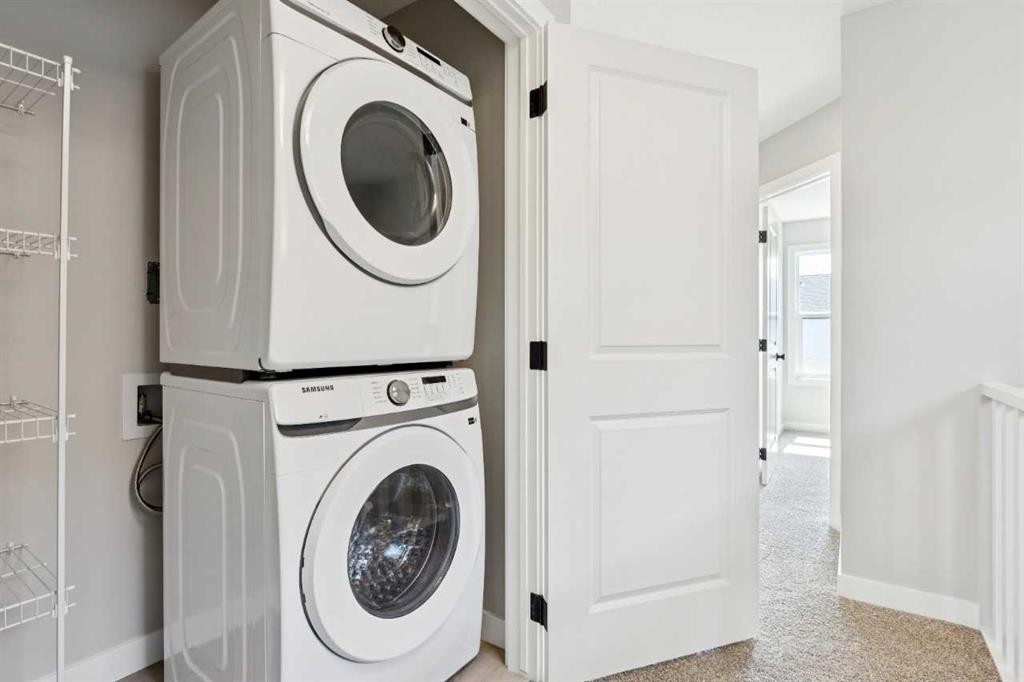 45 Silverton Glen Way Sw, Calgary, AB - Indoor Photo Showing Laundry Room