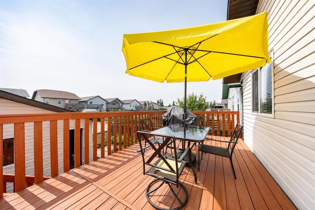 138 Lanterman Close, Red Deer, AB - Outdoor With Deck Patio Veranda With Exterior