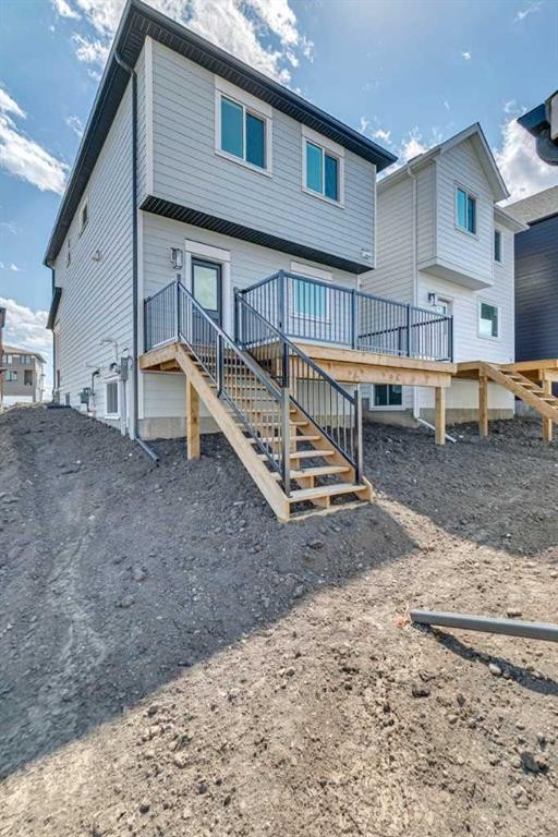 37 Bluerock Hill Sw, Calgary, AB - Outdoor With Deck Patio Veranda