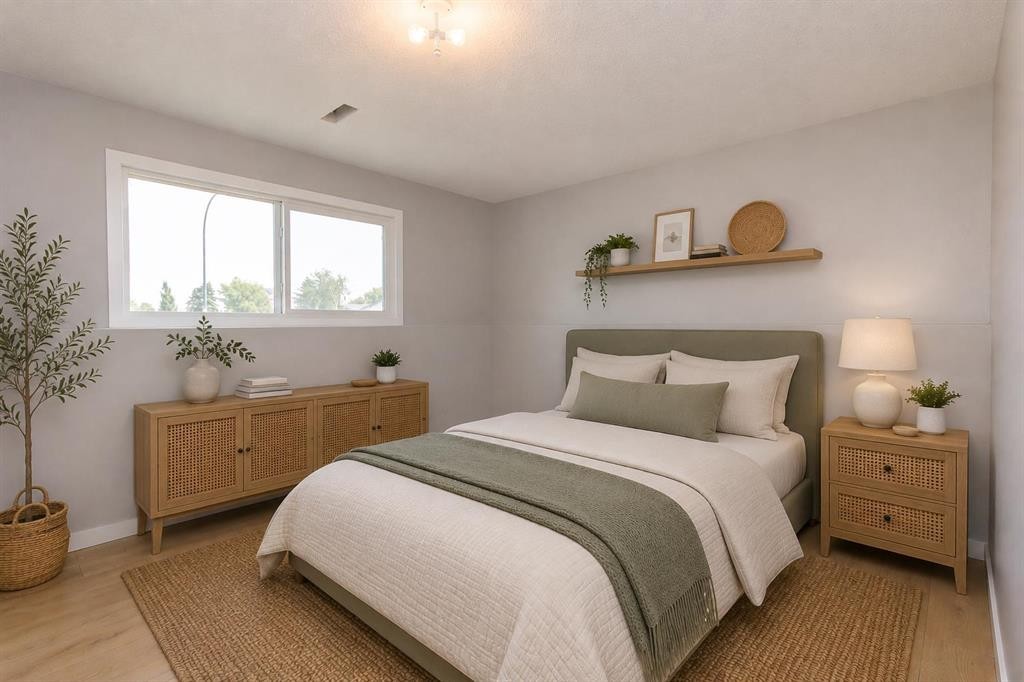 98 Greenham Drive, Red Deer, AB - Indoor Photo Showing Bedroom
