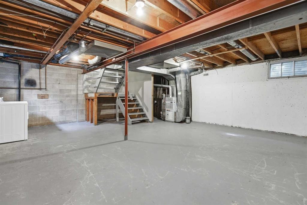 1602-3907 39 Street, Red Deer, AB - Indoor Photo Showing Basement
