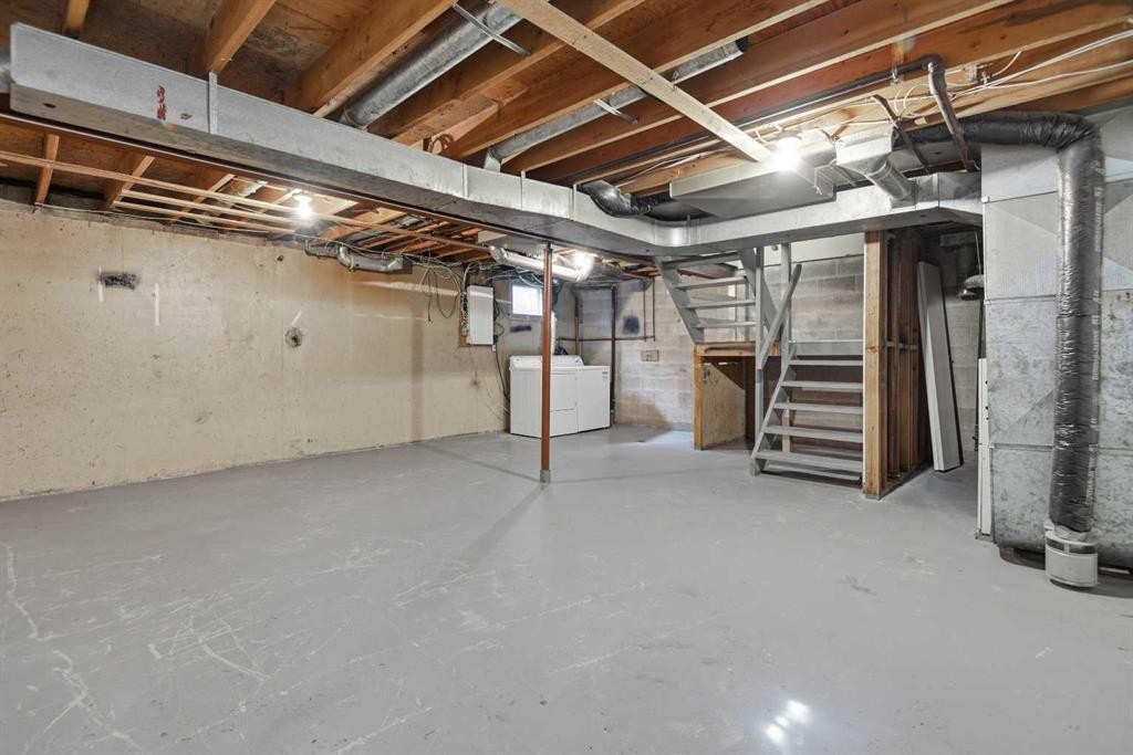 1602-3907 39 Street, Red Deer, AB - Indoor Photo Showing Basement