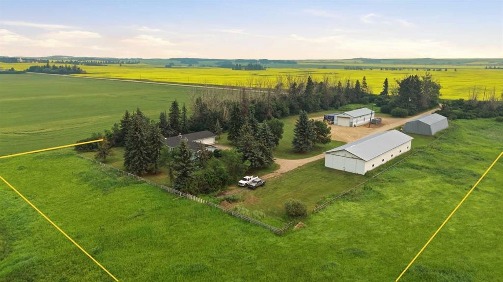40102 Highway 815, Rural Lacombe County, AB - Outdoor With View
