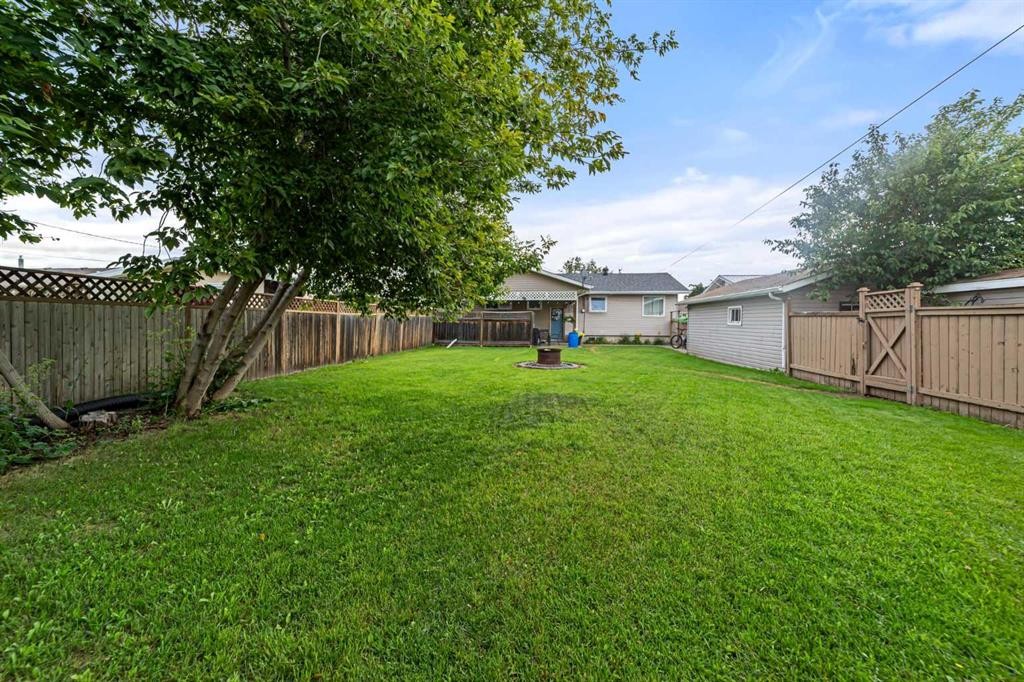 4910 57 Street, Killam, AB - Outdoor With Backyard