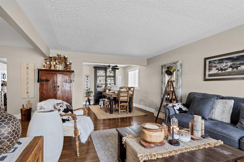 9111 Fairmount Drive Se, Calgary, AB - Indoor Photo Showing Living Room