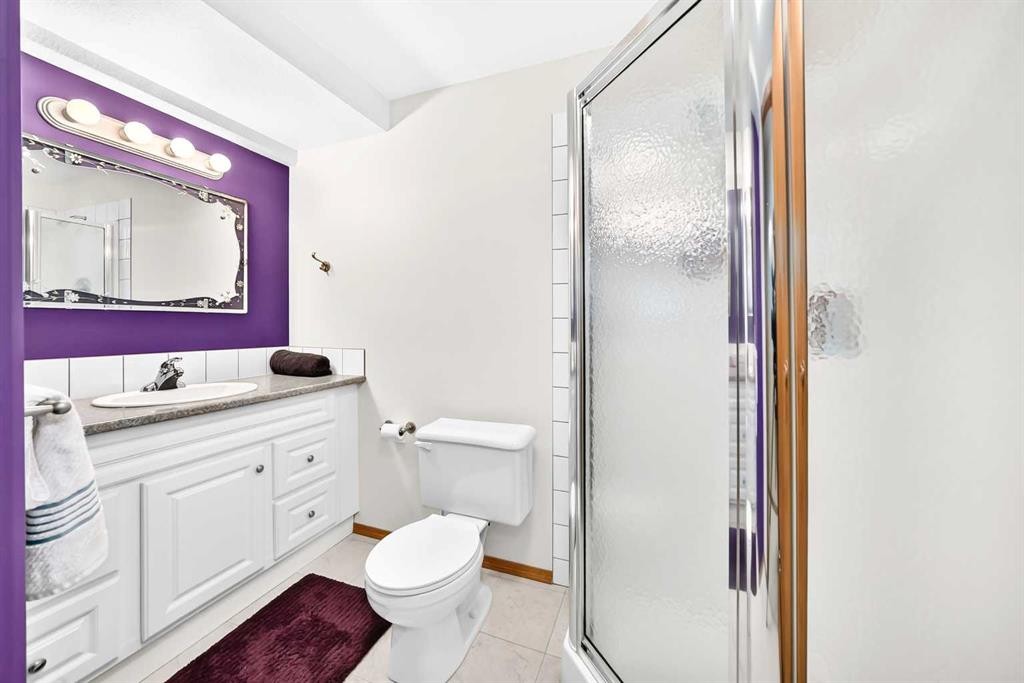 94 Hathaway Lane, Lacombe, AB - Indoor Photo Showing Bathroom