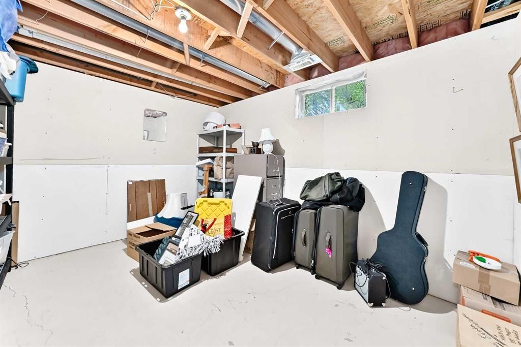 94 Hathaway Lane, Lacombe, AB - Indoor Photo Showing Basement