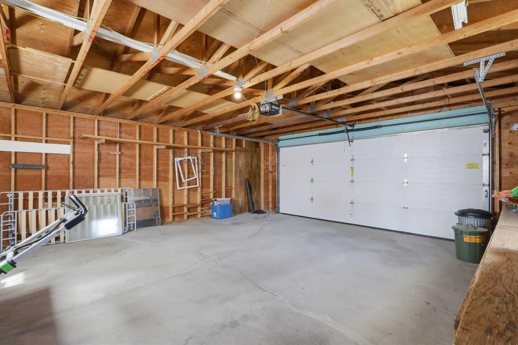 36 Anders Street, Red Deer, AB - Indoor Photo Showing Garage