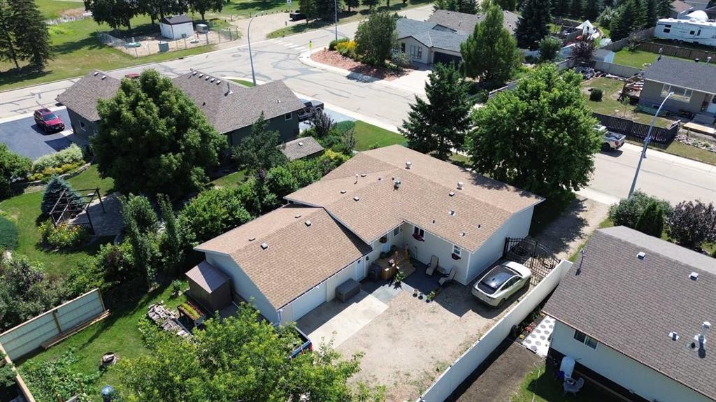 5412 49 A Avenue, Alix, AB - Outdoor With View