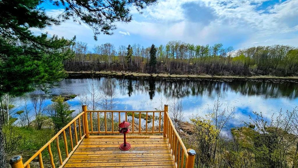 54051 Township Road 351A, Rural Clearwater County, AB - Outdoor With Body Of Water With View