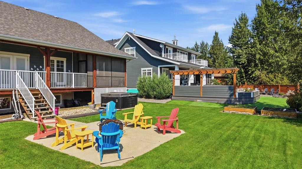 447 Summer Crescent, Rural Ponoka County, AB - Outdoor With Deck Patio Veranda