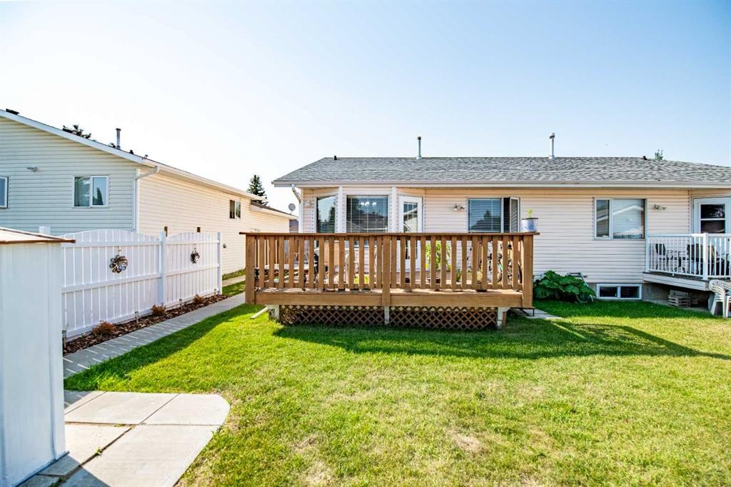 78 Duston Street, Red Deer, AB - Outdoor With Deck Patio Veranda With Exterior