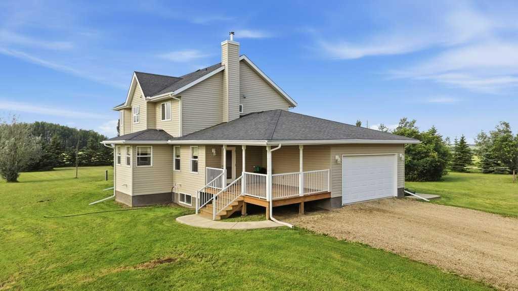 430057 Range Road 22, Rural Ponoka County, AB - Outdoor With Deck Patio Veranda