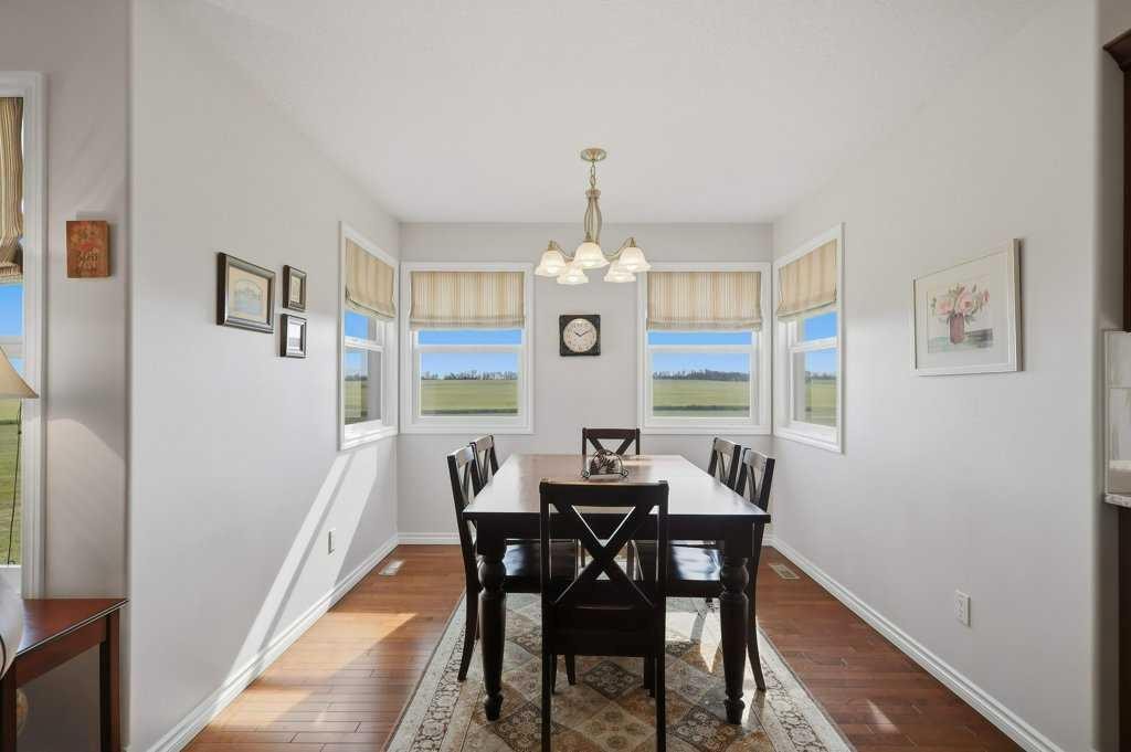 430057 Range Road 22, Rural Ponoka County, AB - Indoor Photo Showing Dining Room