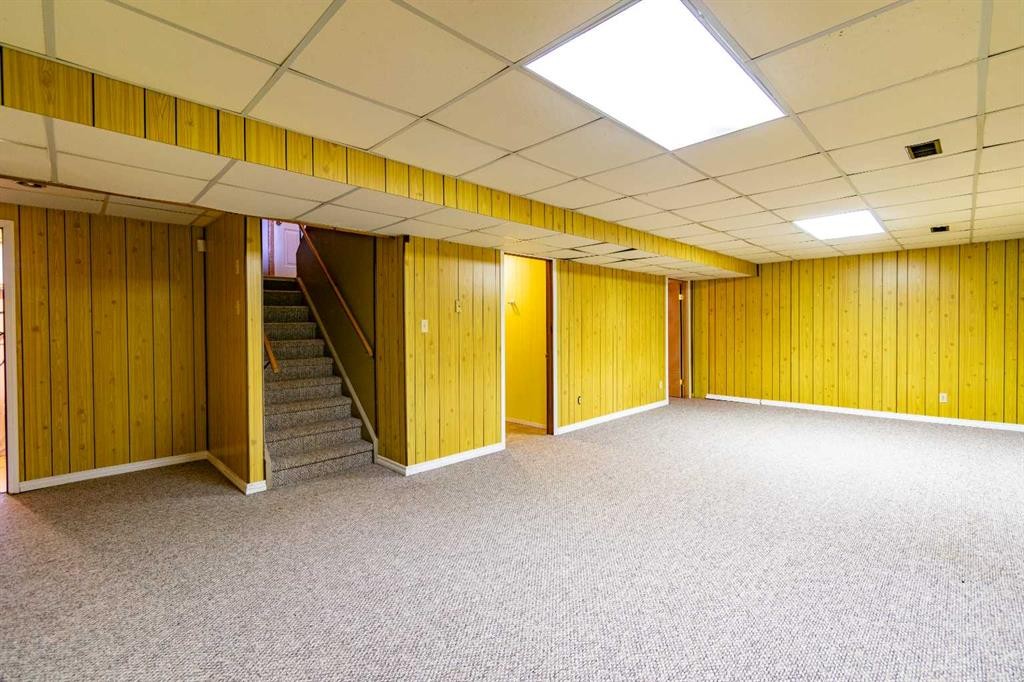 5005 53 Street, Castor, AB - Indoor Photo Showing Basement