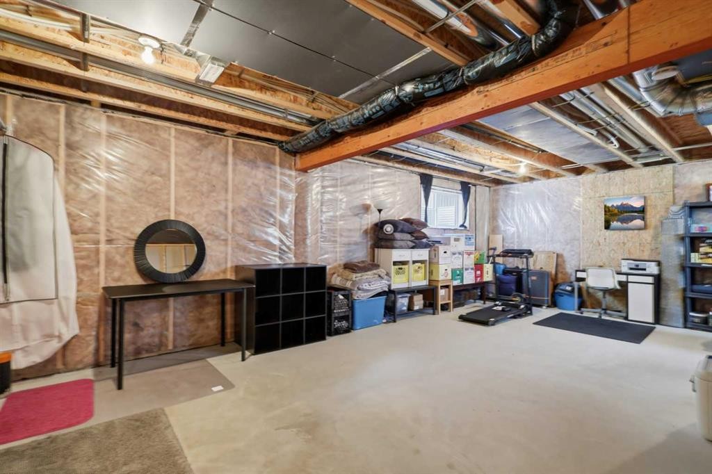 9 Hampton Crescent, Sylvan Lake, AB - Indoor Photo Showing Basement