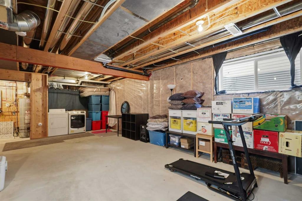 9 Hampton Crescent, Sylvan Lake, AB - Indoor Photo Showing Basement