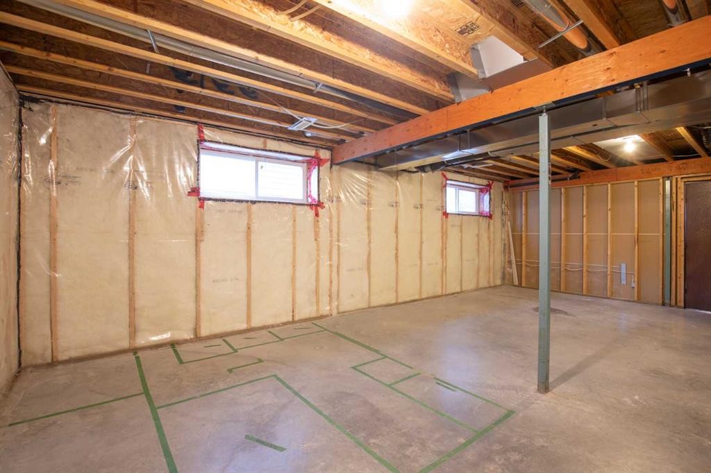 92 Ireland Crescent, Red Deer, AB - Indoor Photo Showing Basement