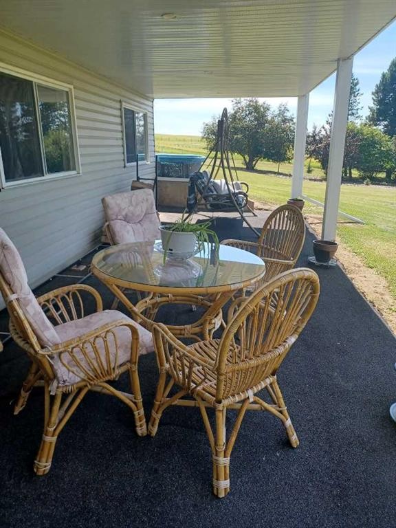 39530 Range Road 22, Rural Lacombe County, AB - Outdoor With Deck Patio Veranda With Exterior