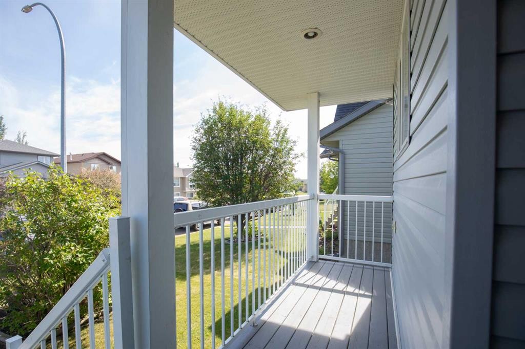 3 Taylor Drive, Lacombe, AB - Outdoor With Deck Patio Veranda With Exterior