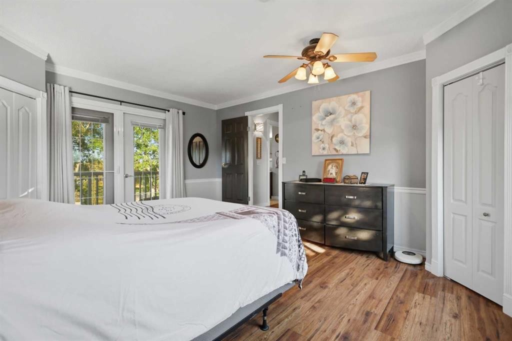 31 Willow Crescent, Lacombe, AB - Indoor Photo Showing Bedroom