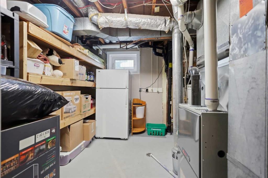 31 Willow Crescent, Lacombe, AB - Indoor Photo Showing Basement