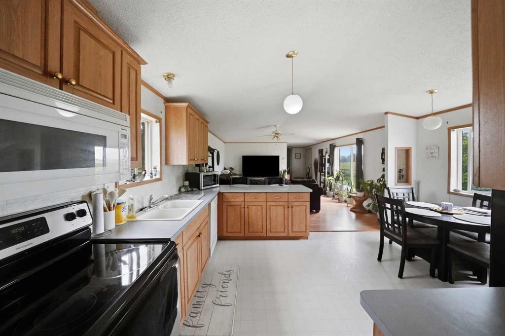 35219 Range Road 242, Rural Red Deer County, AB - Indoor Photo Showing Kitchen
