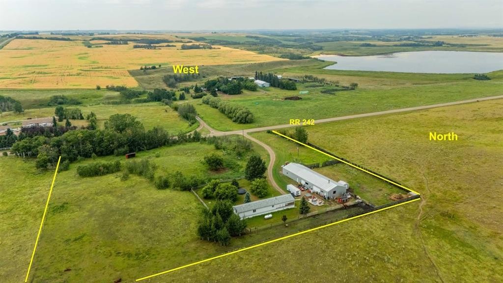 35219 Range Road 242, Rural Red Deer County, AB - Outdoor With View