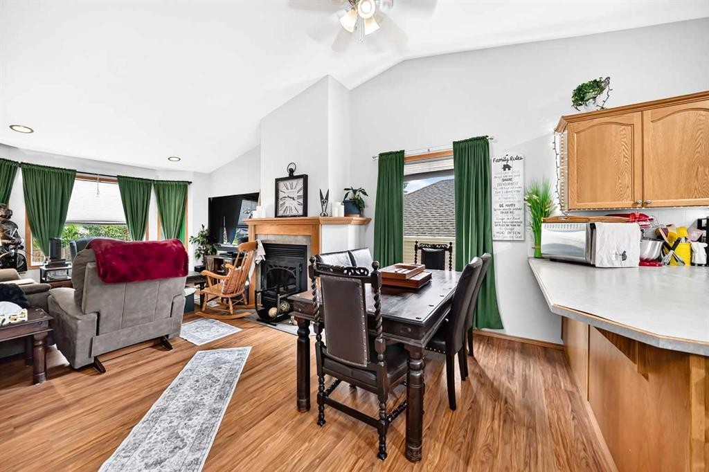 78 Drummond Avenue, Red Deer, AB - Indoor With Fireplace
