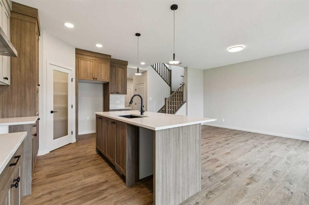 660 Clearwater Heath, Chestermere, AB - Indoor Photo Showing Kitchen
