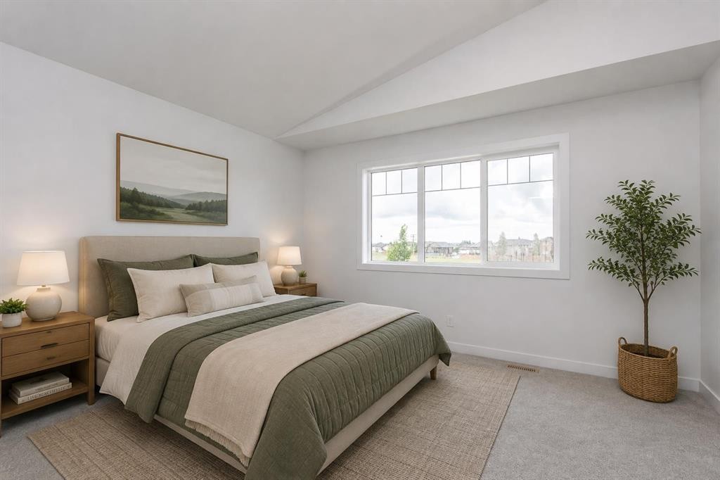 5 Beacon Hill Drive, Sylvan Lake, AB - Indoor Photo Showing Bedroom