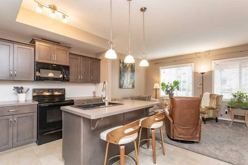 5 Tallman Close, Red Deer, AB - Indoor Photo Showing Kitchen With Double Sink