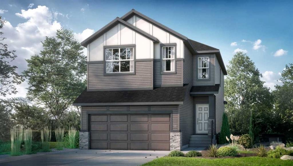 59 Annette Green Nw, Calgary, AB - Outdoor With Facade