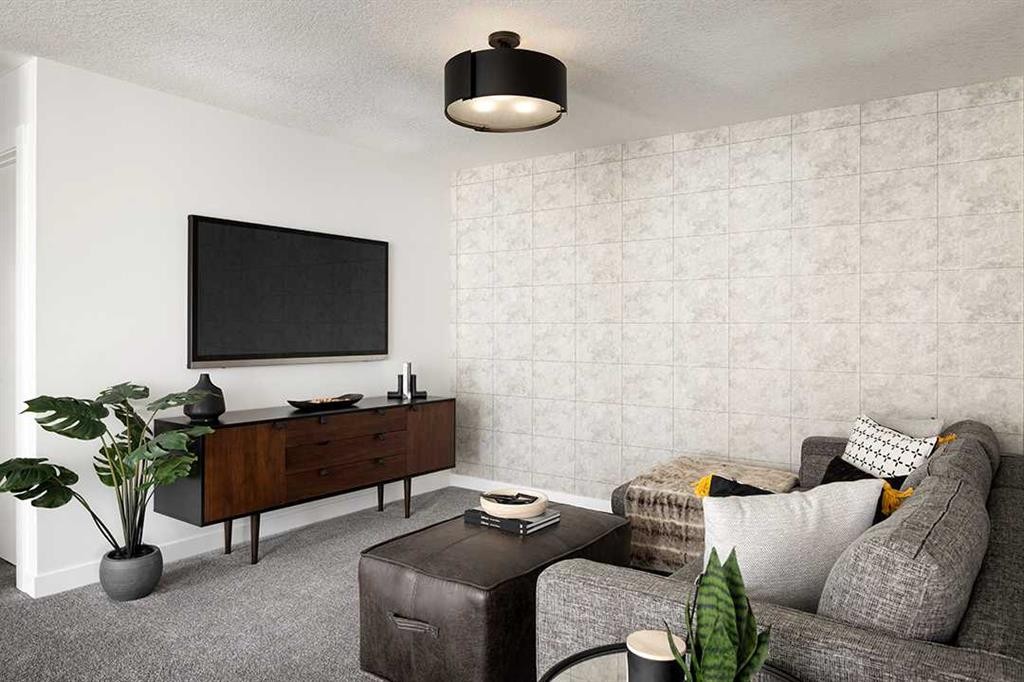 63 Annette Hill Nw, Calgary, AB - Indoor Photo Showing Living Room