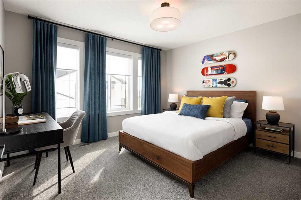 63 Annette Hill Nw, Calgary, AB - Indoor Photo Showing Bedroom
