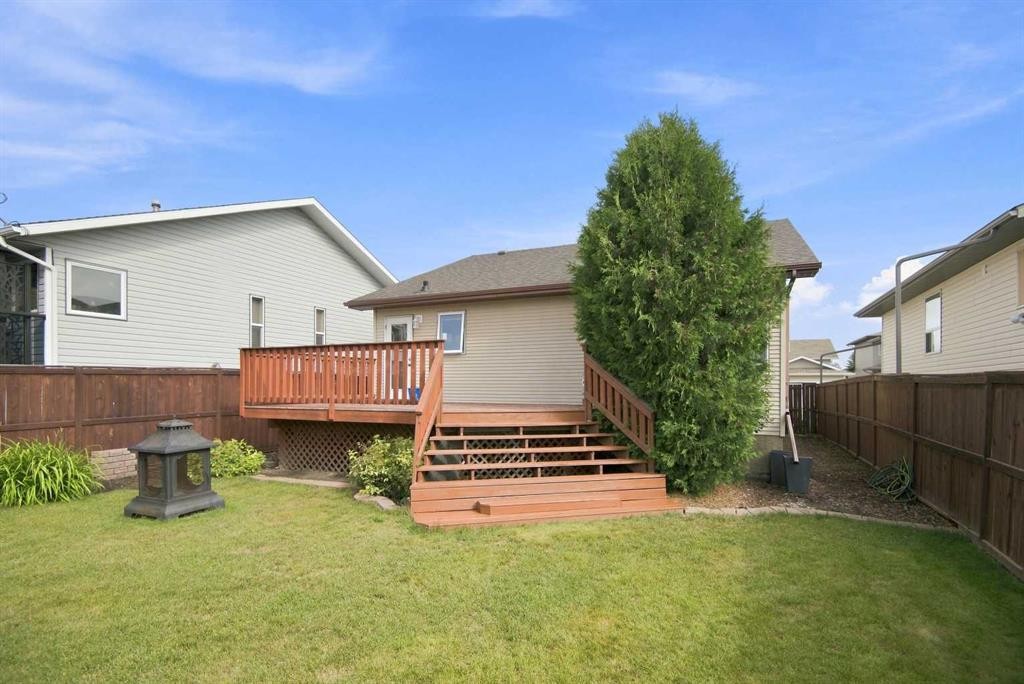 132 Downing Close, Red Deer, AB - Outdoor With Deck Patio Veranda With Exterior