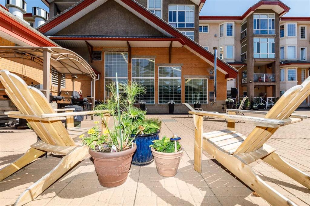 105-4512 52 Avenue, Red Deer, AB - Outdoor With Deck Patio Veranda