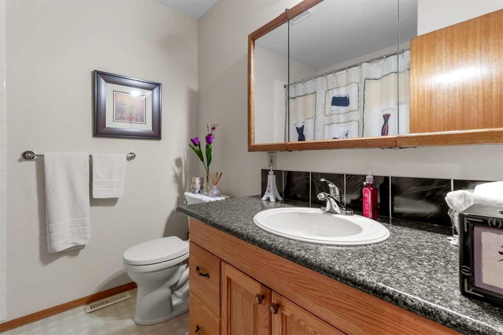 2100 25 Avenue, Bowden, AB - Indoor Photo Showing Bathroom