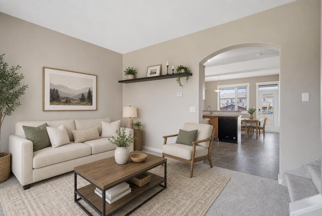 34 Kanten Close, Red Deer, AB - Indoor Photo Showing Living Room