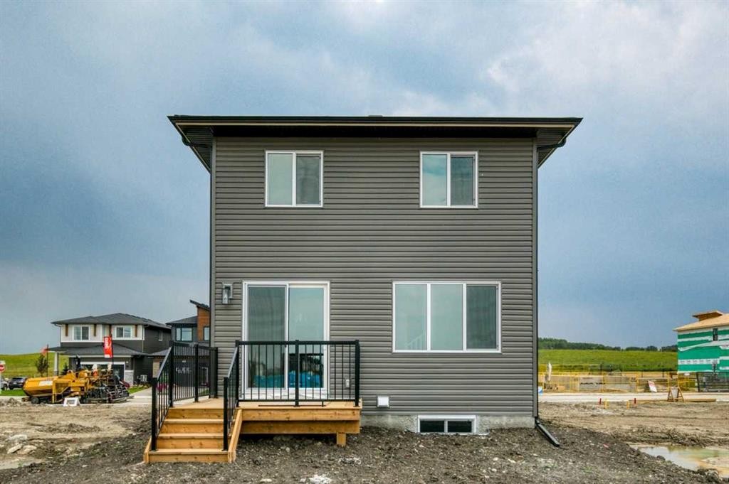 139 Fireside Close, Cochrane, AB - Outdoor With Deck Patio Veranda