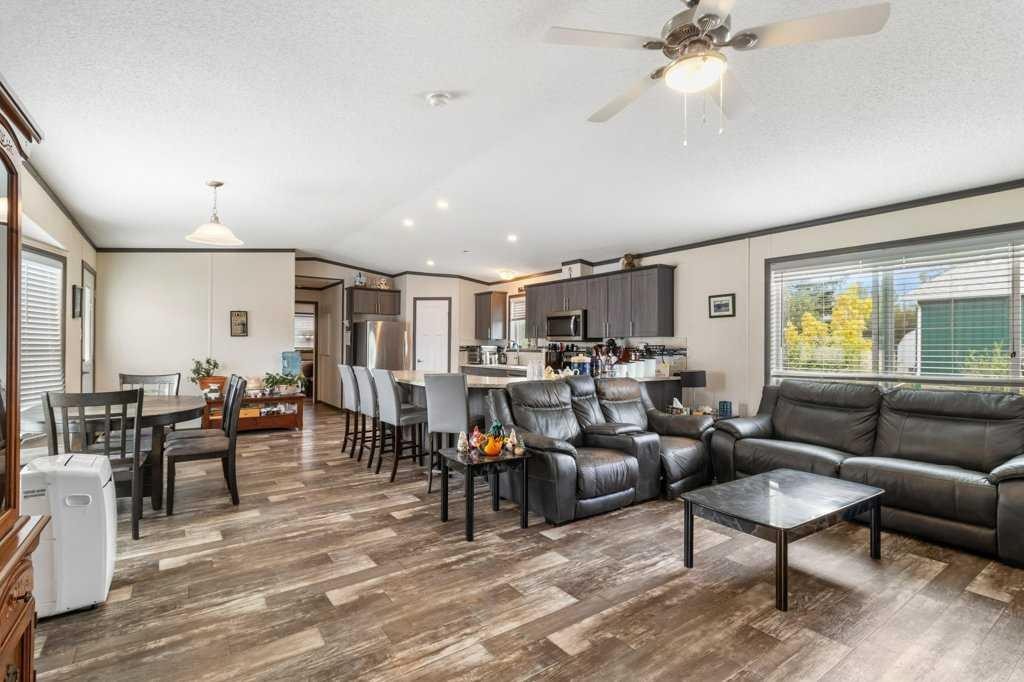 432 3 Avenue, Elnora, AB - Indoor Photo Showing Living Room