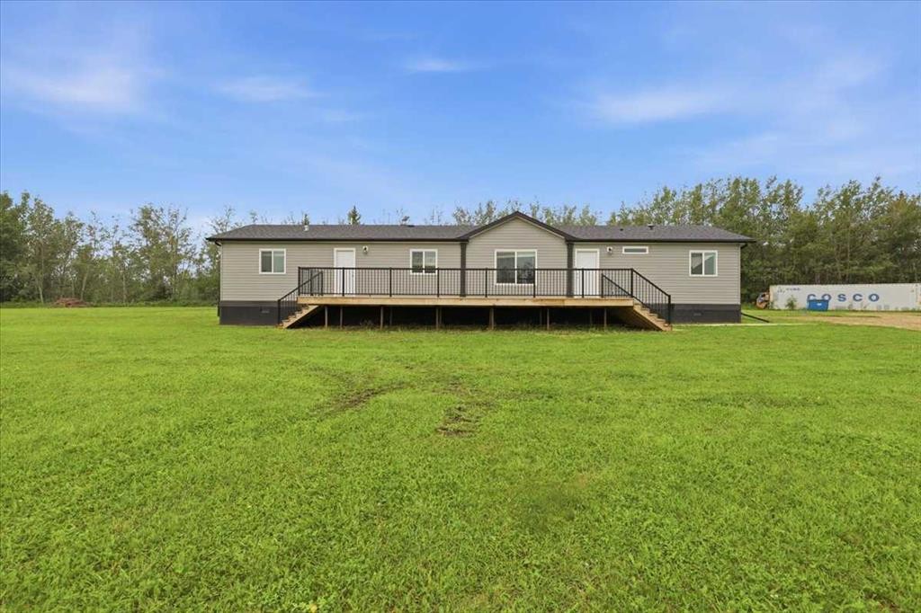 1409 Twp Rd 502, Rural Leduc County, AB - Outdoor With Deck Patio Veranda With Backyard With Exterior