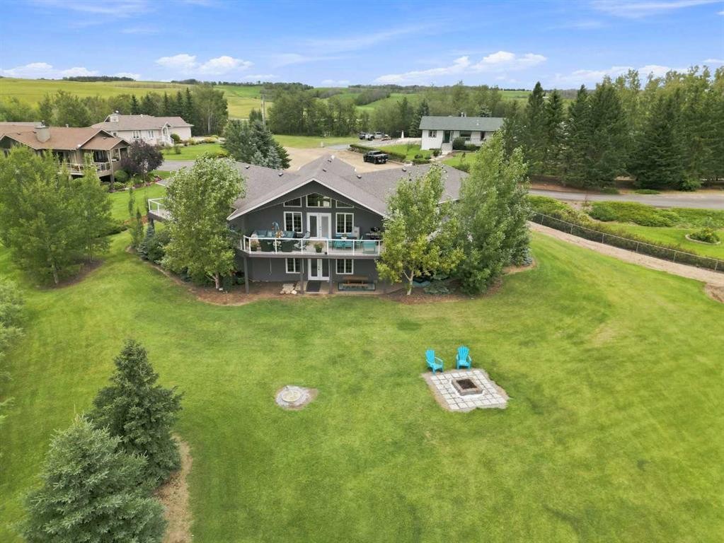 2 Pheasantback Close, Stettler, AB - Outdoor With Deck Patio Veranda With View