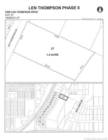 5399 Len Thompson Drive, Lacombe, AB