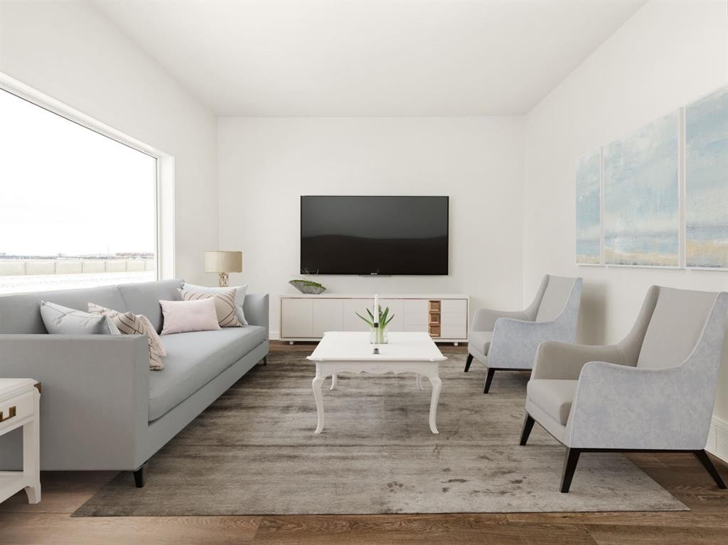 182 Caribou Bend North, Lethbridge, AB - Indoor Photo Showing Living Room